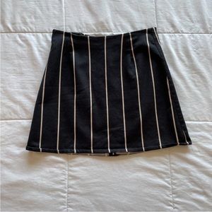 Reformation Jamie Skirt in Sinatra Stripe